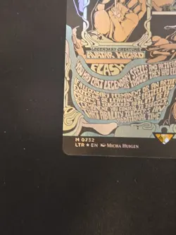 MTG GANDALF THE WHITE BORDERLESS POSTER FOIL The Lord of the Rings NM - Image 5