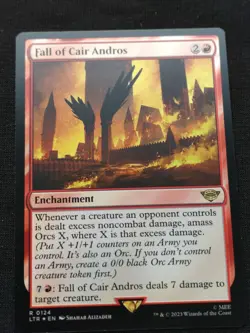 Fall Of Cair Andros - Foil - LTR - NM - EN - 0124 - Image 1