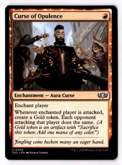 Curse of Opulence 209 Commander: Tarkir: Dragonstorm Normal NM - Image 1