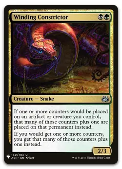 Winding Constrictor #140 (NM) List Reprints LIST LIST Magic MTG - Image 1