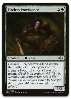 Tireless Provisioner #180 (LP) Modern Horizons 2 MH2 Magic MTG - Image 1