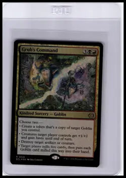 Lorwyn Eclipsed #228 Grub's Command Foil - Image 1