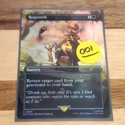1x Regrowth, Marvel Secret Lair 0866 - Foil, MTG NM / LP - Image 4
