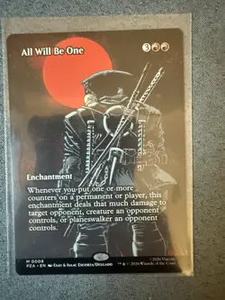 All Will Be One - Extended Art PZA NM MTG - Image 1