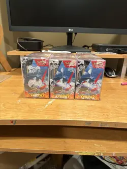 3x Pokemon TCG Surging Sparks Booster Box 36-Card with Case - Image 2