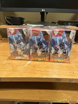 3x Pokemon TCG Surging Sparks Booster Box 36-Card with Case - Image 4