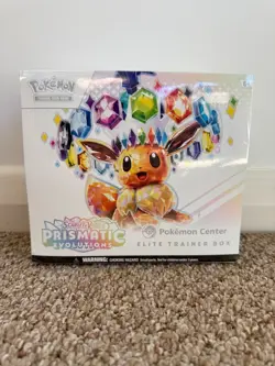 POKEMON Prismatic Evolutions Pokemon Centre - Elite Trainer Box ETB NEW SEALED - Image 1