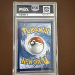 2021 POKEMON SWORD & SHIELD FUSION STRIKE 157 FULL ART/GENGAR VMAX psa9 Mint - Image 2