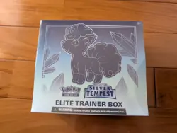 Pokemon TCG: Sword & Shield - Silver Tempest ETB Elite Trainer Box New Sealed - Image 1