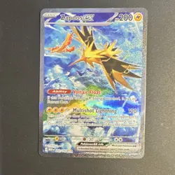 Pokemon TCG Zapdos ex Scarlet & Violet 151 Special Illustration Rare Holo 202/1… - Image 1