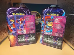 Empty Pokemon Mega Heroes Mini Tin [Mega Lucario] & [Mega Latias] - Lot Of 2 - Image 3