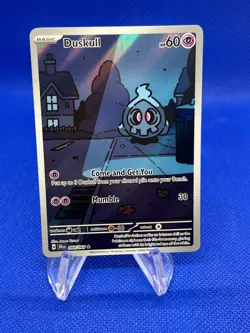Pokemon Shrouded Fable Duskull 068/064 Illustration Rare IR NM - Image 1