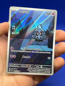 Pokemon Shrouded Fable Duskull 068/064 Illustration Rare IR NM - Image 2