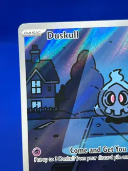 Pokemon Shrouded Fable Duskull 068/064 Illustration Rare IR NM - Image 3