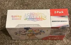 Pokemon Prismatic Evolutions ETB & Boost Bundle 2 Pack Costco SEALED* - Image 2