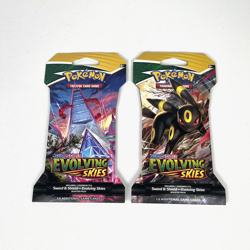 Pokemon Evolving Skies New Sealed Sleeved Blister Booster x2 Packs - Image 1