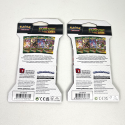 Pokemon Evolving Skies New Sealed Sleeved Blister Booster x2 Packs - Image 4