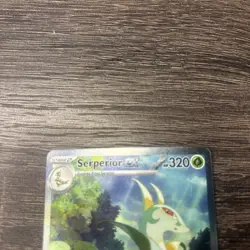 Pokemon Serperior ex 164/086 Sv: Black Bolt Holo Special Illustration Rare - Image 2