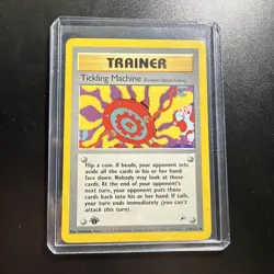 Pokemon 1st Edition Gym Heroes Tickling Machine 119/132 - Image 1