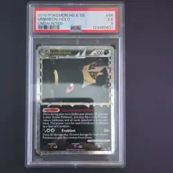 Pokemon Umbreon Prime Ultra Rare Holo 86/90 Undaunted 2010 PSA 5 - Image 1