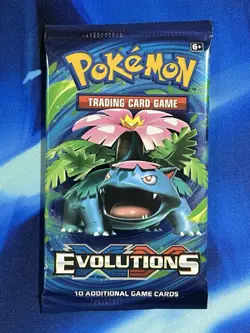 Pokemon 2016 XY Evolutions Booster Pack Venusaur Art Nm Mint M Charizard Ex - Image 1
