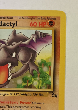 Aerodactyl Fossil (FO) #16/62 Rare WOTC Pokemon 1999 LP - Image 4