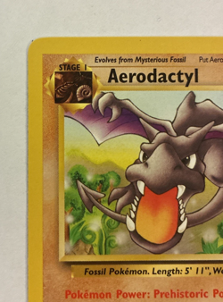 Aerodactyl Fossil (FO) #16/62 Rare WOTC Pokemon 1999 LP - Image 5
