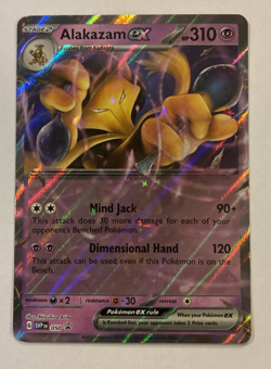 Alakazam ex Scarlet & Violet Promo #050 Pokemon 2023 NM - Image 1