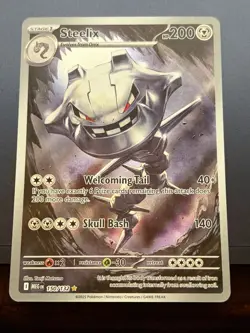 Steelix 150/132 Ultra Rare Holo – ME01: Mega Evolution – NM Pokemon - Image 1