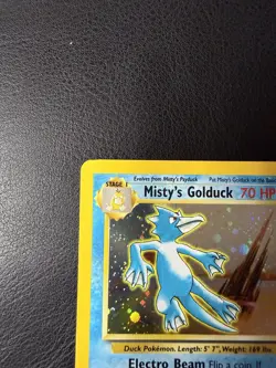 2000 Pokemon - Misty's Golduck #12/132 - Gym Challenge Unlimited - Holo - LP - Image 4