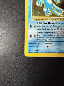 2000 Pokemon - Misty's Golduck #12/132 - Gym Challenge Unlimited - Holo - LP - Image 5