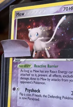 Pokemon TCG - Mew #4 (POP Series 4 Promo) HoloFoil w/ Swirl🌀 2006’ NM/LP - Image 1