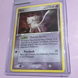 Pokemon TCG - Mew #4 (POP Series 4 Promo) HoloFoil w/ Swirl🌀 2006’ NM/LP - Image 3