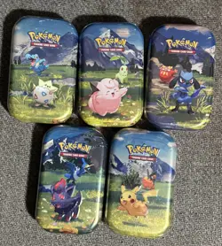 Pokemon TCG Ascended Hero’s 2 Booster Packs 5 Tin Factory Sealed New . - Image 1