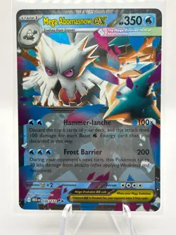 Mega Abomasnow ex - Double Rare - Pokemon ME01: Mega Evolution - 036/132 NM - Image 1