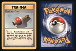 Pokemon Flute 86/102 Uncommon Base Set Unlimited Pokemon Lightly Played - Image 3