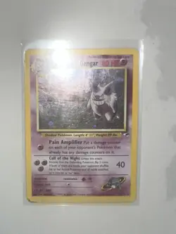 Pokemon Sabrina's Gengar 14/132 Gym Challenge Holo Rare LP - Image 3