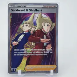 Sordward & Shieldbert - TG28/TG30 - Ultra Rare - Silver Tempest - Pokemon - NM/M - Image 1