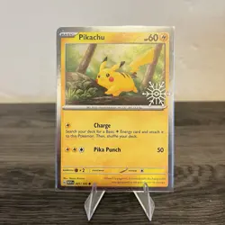 Pokemon 2025 Holiday Calendar Promo Lot Of 3 - Eevee, Pikachu, Cryogonal - NM - Image 3