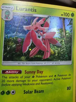 Pokemon HP Lurantis Promo SM Promos SM25 Holo - Image 4