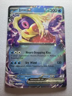 Jynx ex 124/165 Double Rare Holo Pokemon 2023 S&V 151 - Image 1