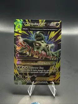 Pokemon M Tyranitar EX (92 Full Art) 92/98 XY - Ancient Origins Holo - Image 2