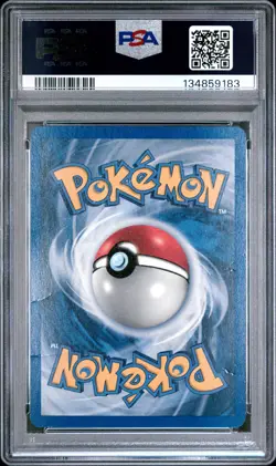 2002 POKEMON LEGENDARY COLLECTION #13 HITMONLEE-REVERSE FOIL PSA 1 - Image 2