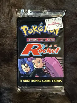 Wizards of the Coast Pokemon TCG Team Rocket Booster Pack - 11 Cards 742818061742 - Image 1