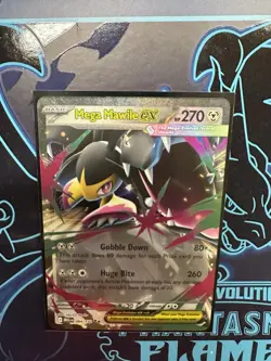 Pokemon TCG Mega Evolution Mega Mawile EX Double Rare Card 094/132 NM English - Image 1