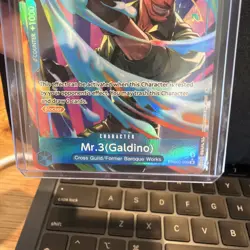 MR.3 (GALDINO) 2025 ONE PIECE CARD BEST VOL.2 RARE ALT ART PRB02-009 Q4647 - Image 3