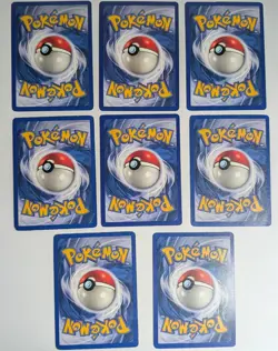 Shadowless Base Set Pokemon Card Lot (8 cards) - Image 2