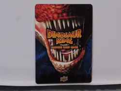 DKDS 022/100 TUNNELING EUOPLOCEPHALUS Dinosaur King Gold Rare Foil Trading Card - Image 2