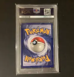 PSA 9 Pokemon WOTC 1999 Jungle No Symbol ERROR CARD! Scyther Holo #10/64 🍃 - Image 2