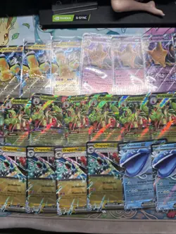 Pokemon 40 Ex Card Lot Bulk Mega Evolutions Scarlet Violet Near Mint NM #10 - Image 5